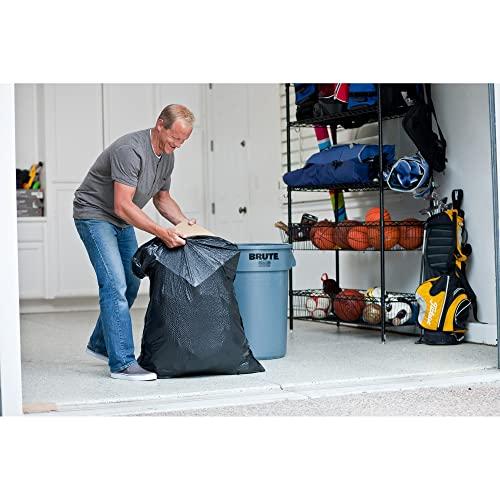 Glad Glad ForceFlex Trash Bag, Large, Black, 50