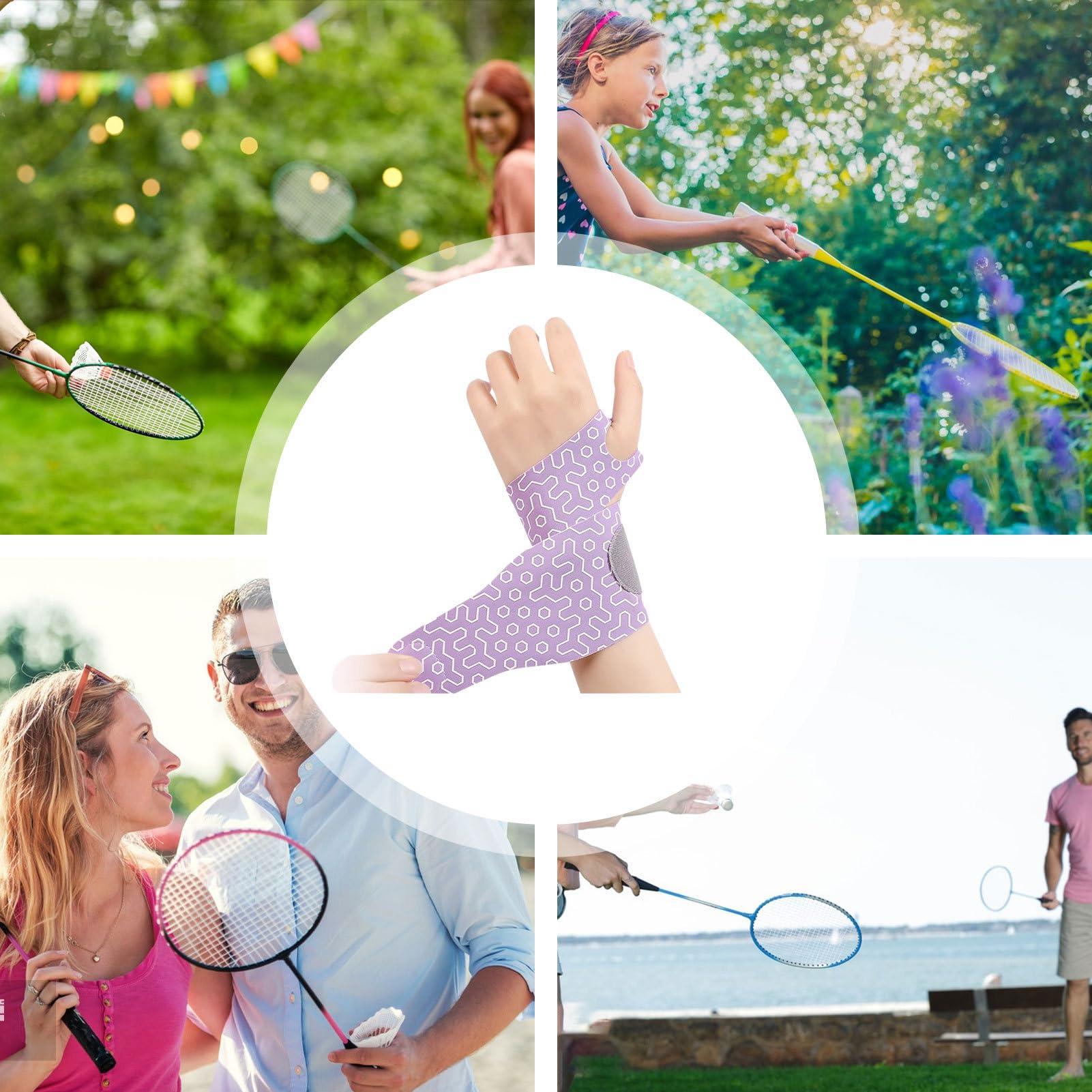 TILEZE Wrist Brace, Thin Wrist Brace Support, Breathable Hand Support Guard, Comfortable Wrist Braces Straps with Elastic Compression Thumb Stabilizer, Compression Wrist Braces for Left And Right Hands