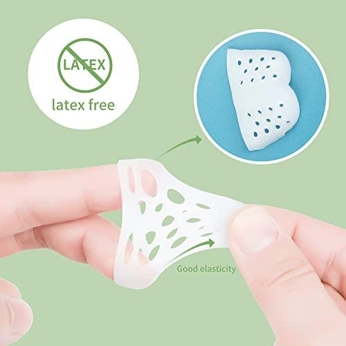Hoogoo Pinky Toe Protectors, Beige Little Toe Covers Toe Sleeves, Protect Toe By Toe from Rubbing, Ingrown Toenails, Corns, Blisters, Hammer Toes and Other Painful Toe Problems