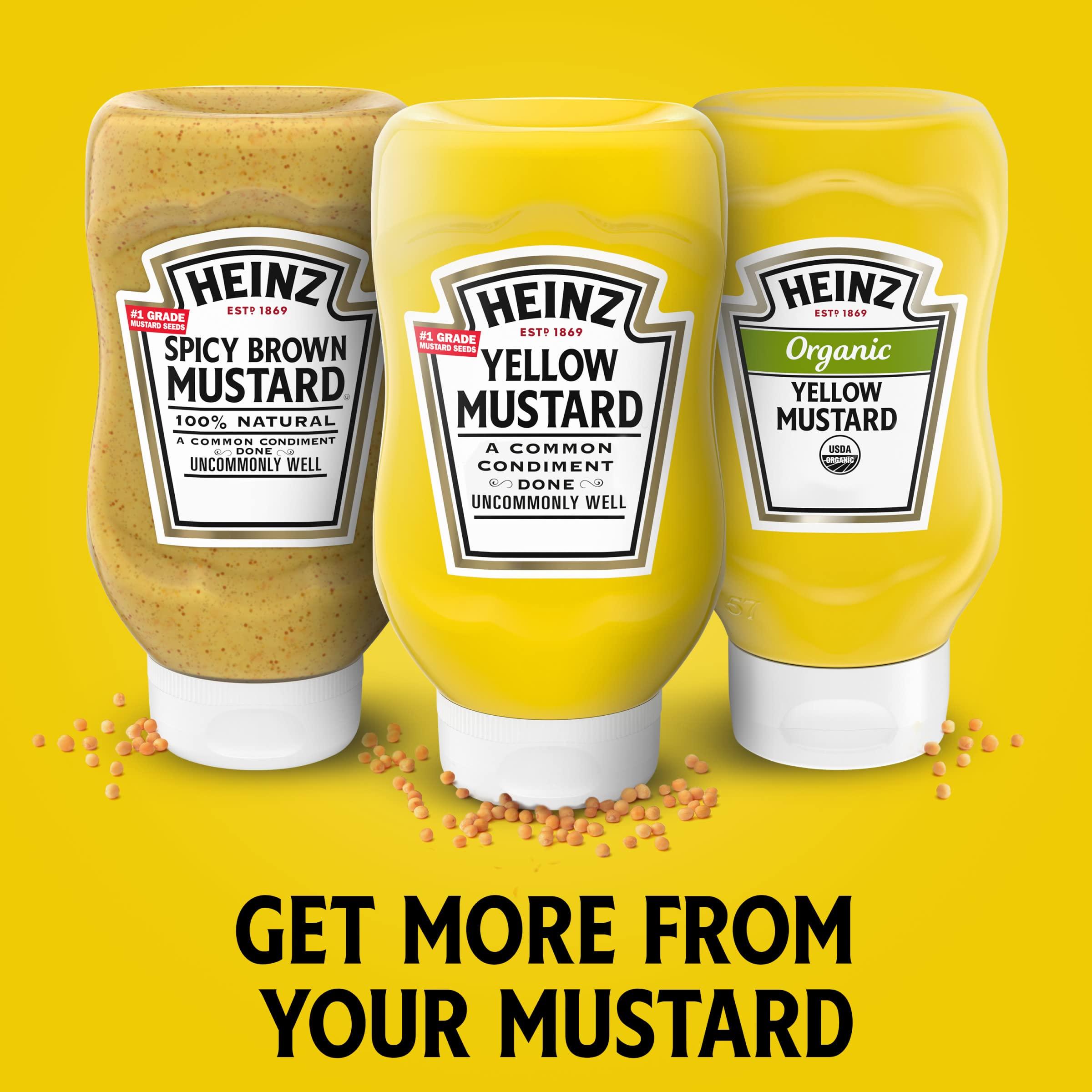 Heinz Heinz Yellow Mustard (20 oz Bottle), Packaging May Vary