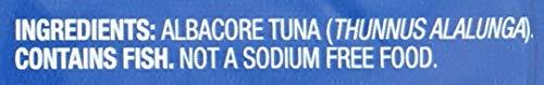 Wild Planet Wild Planet Wild Albacore Tuna, No Salt Added, Sustainably Caught, Kosher, Gluten Free, Keto and Paleo, 3rd Party Mercury Tested, 3 Ounce Pouch (Pack of 1)
