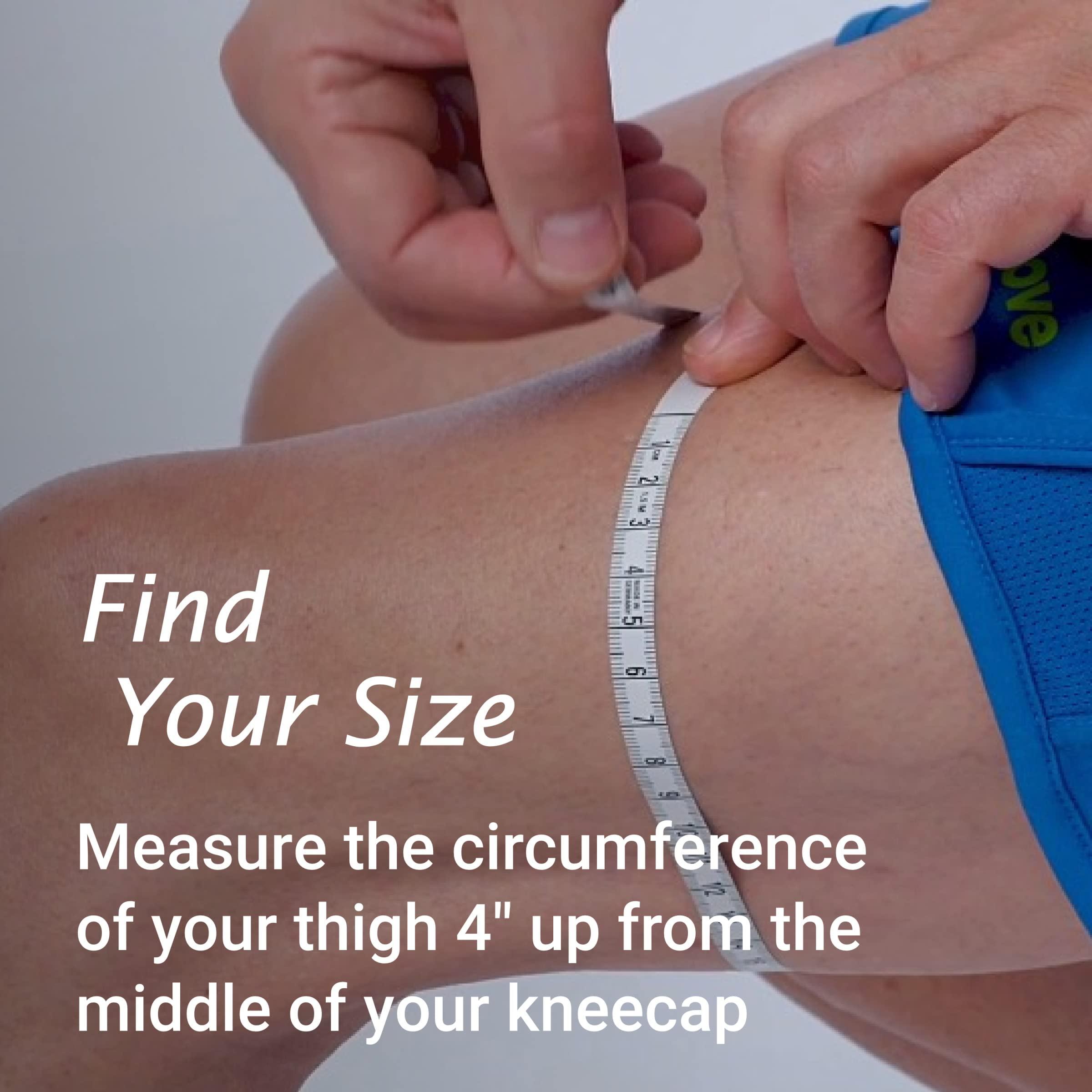 Actimove Actimove Sports Edition Knee Support Closed Patella with COOLMAX AIR Technology Sleeve for Pain Management For Strains, Sprains & Swelling - Left/Right Wear Black, X-Small