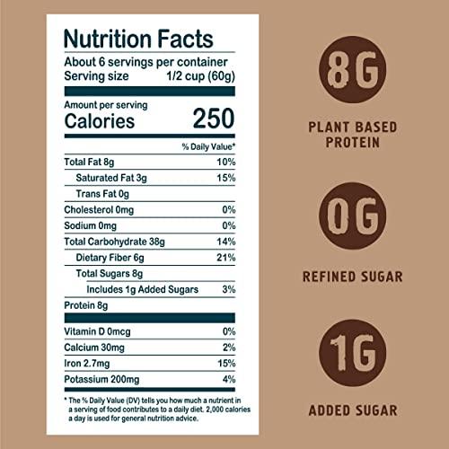 Seven Sundays Seven Sundays Early Riser Dark Chocolate Muesli Cereal - 12 Oz Pouch - Certified Gluten Free Muesli - Non GMO, No Refined Sugar and Kosher