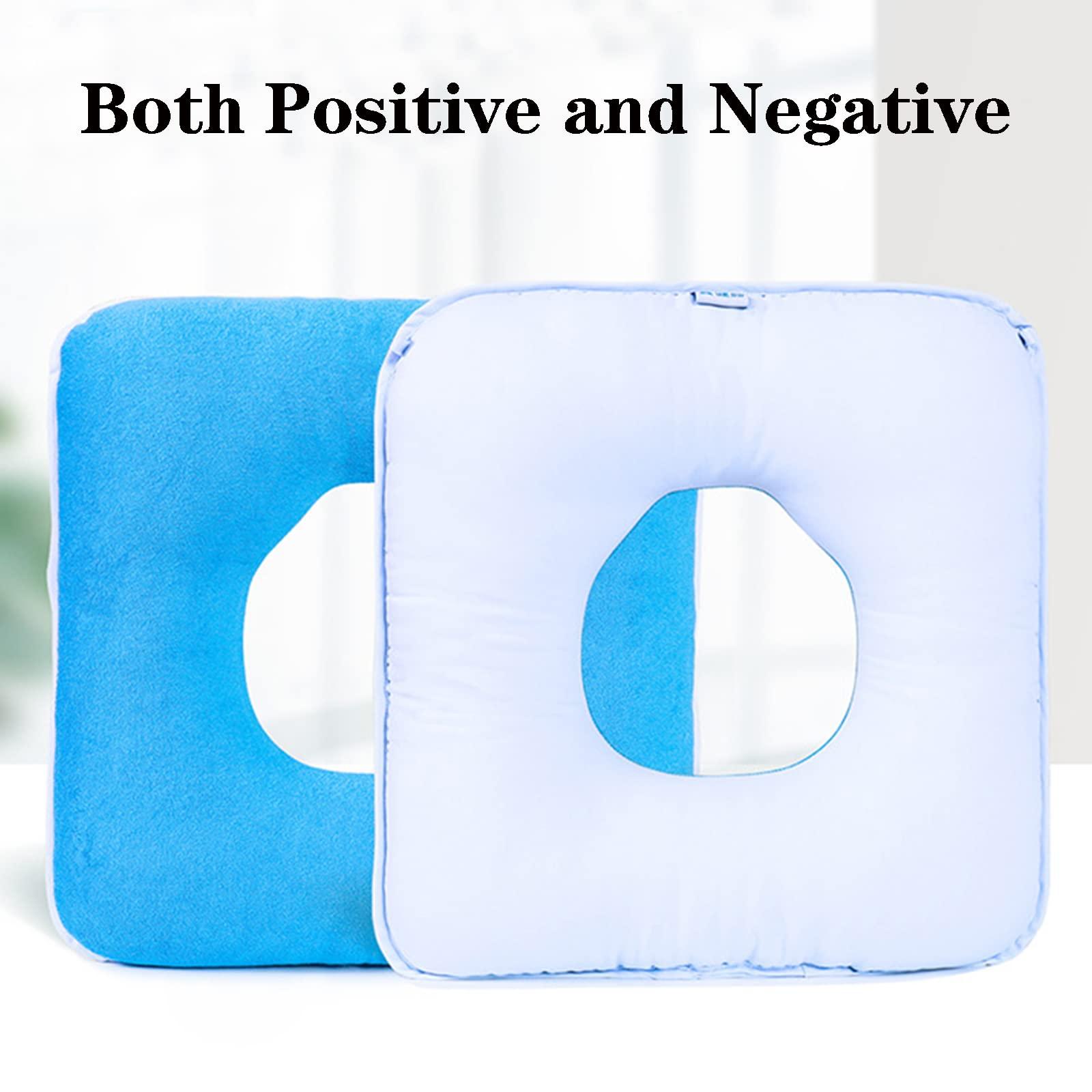 AAGAZA AAGAZA Donut Tailbone Pillow - Hemorrhoid Cushion for Bed Sores Relieve Pain Relief Wheelchair,Pregnancy, Donut Cushion Seat for Patient Elder,M,Grey /6970 (Color : Grey, Size : M)