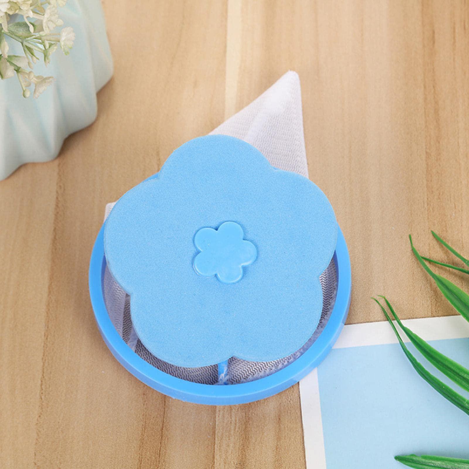 Bavokon 4 Pcs Hair Filter Cleaning Mesh Bag | Floating Lint Hair Catcher | Lint Catcher For Laundry | Pet Hair Remover For Laundry,Washing Machine Floating Lint Mesh Bag | Clean Pet Bedding In Washing Machine