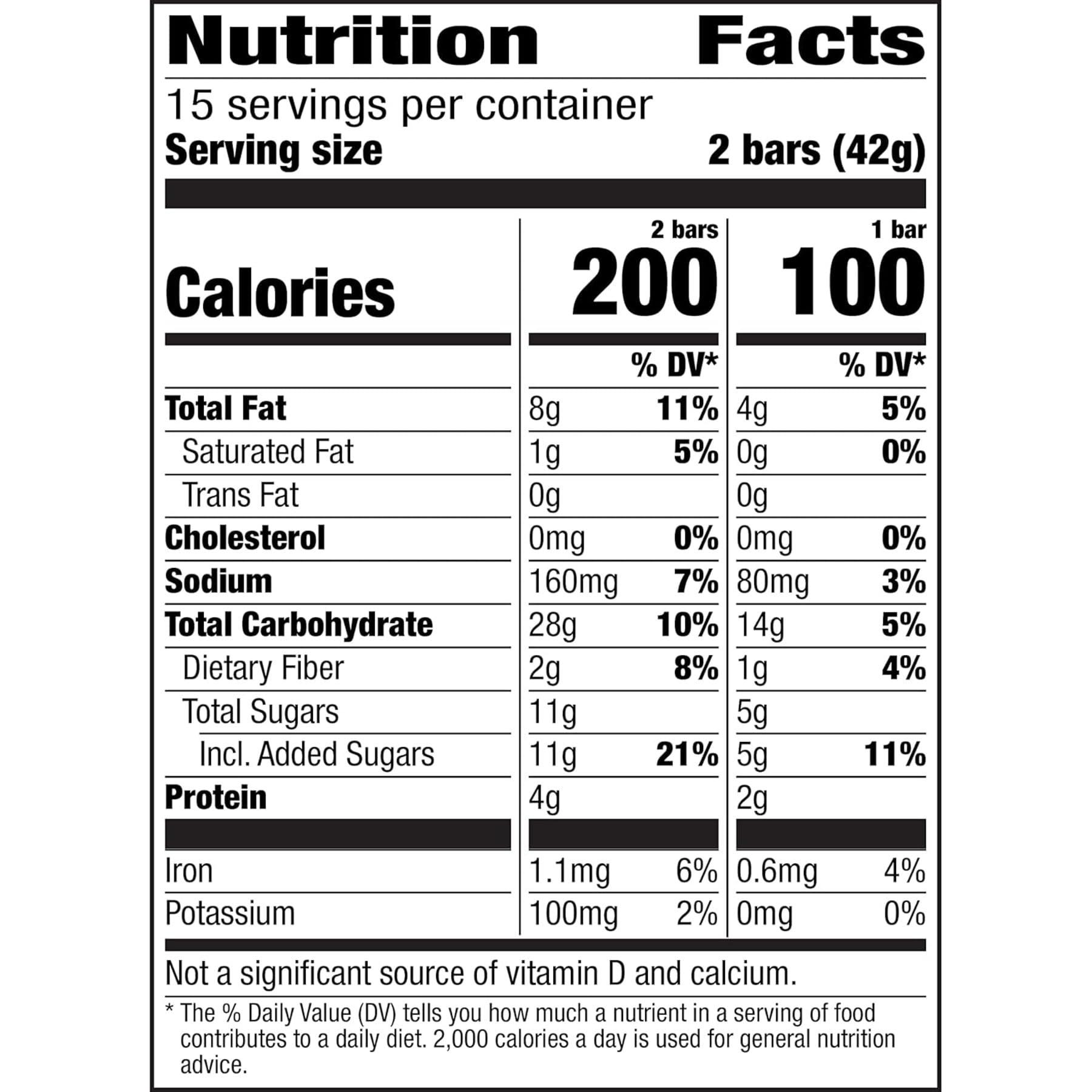 Nature Valley Nature Valley Crunchy Granola Bars, Peanut Butter, 30 Bars, 22.35 OZ (15 Pouches)