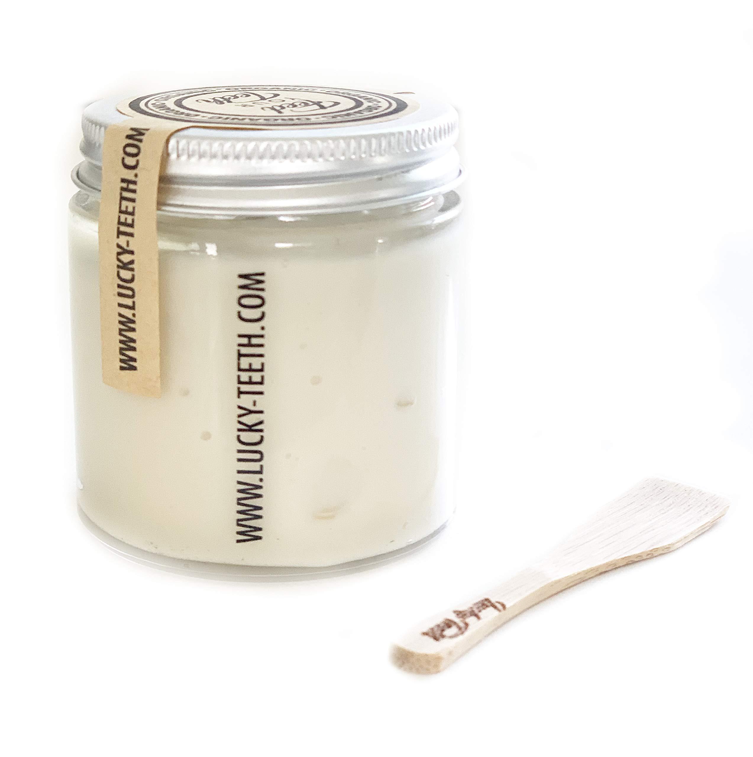 Lucky Teeth Lucky Teeth Organic Toothpaste-All Natural, Remineralizes and Fortifies Teeth and Gums. (4.5 oz 1 Pack)