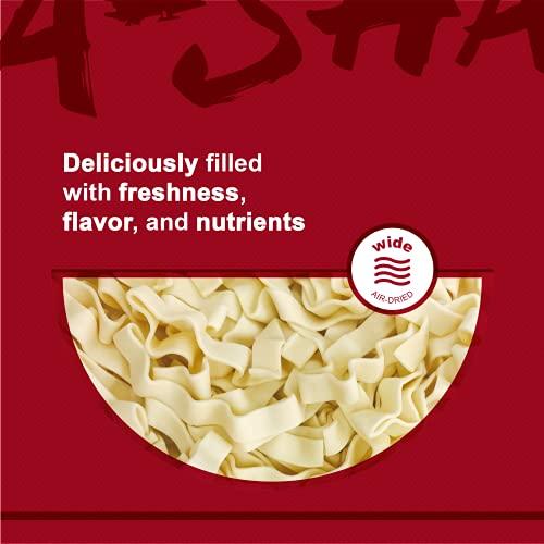 A-SHA Asha Healthy Ramen Noodles With Chili Sauce, Vegetarian Chili Ramen Noodles, Spicy Mala Ramen, Wavy and Wide Hakka Noodles, 1 bag, 5 Servings