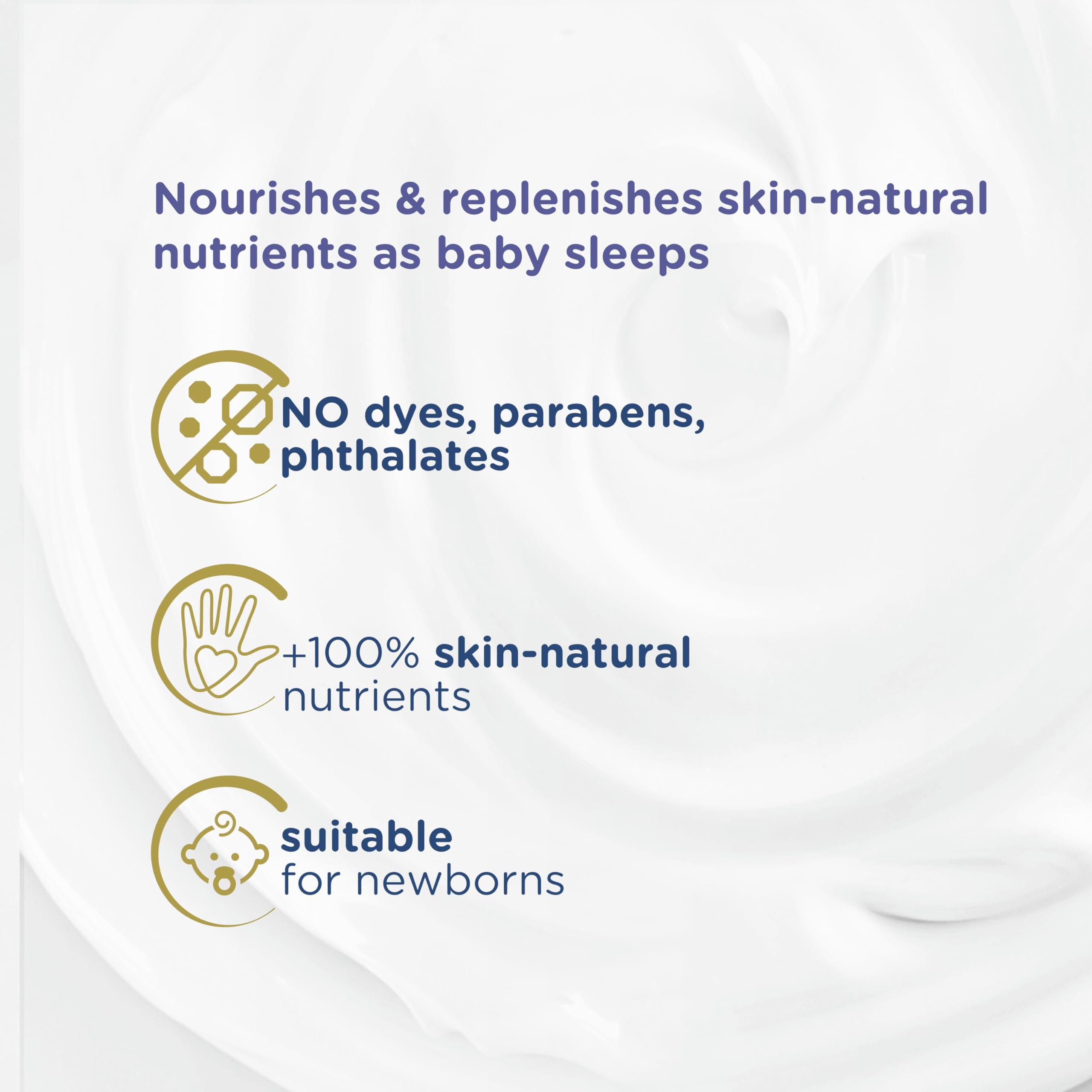 Baby Dove Baby Dove Sensitive Skin Care Baby Wash 20 oz & Baby Lotion 13 oz Bundle for Bath Time & Bedtime