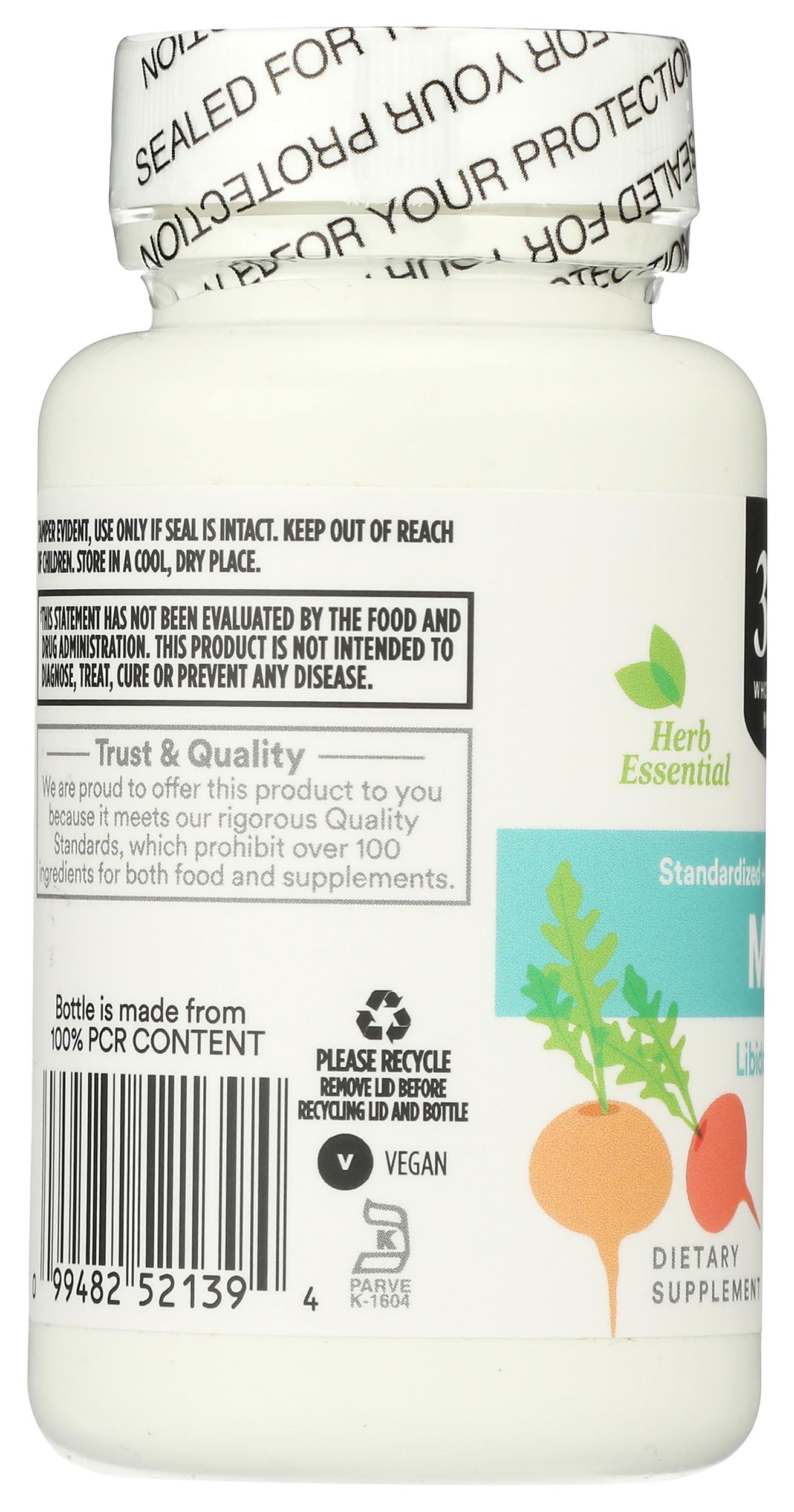 365 by Whole Foods Market 365 by Whole Foods Market, Maca Standardized + Full Spectrum Blend, Libido Support, Vegan Capsules, 60 Count
