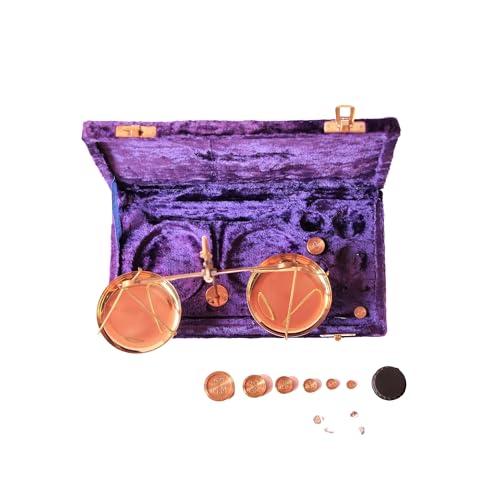 AS BRASS INSTRUMENT Vintage Weighting Scale (tarazu) -Brass Balance Scale-Made in India Gold Scales with Velvet Box