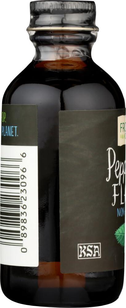 Frontier Frontier Herb Peppermint Flavor, 2 Ounce -- 6 per case6