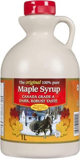 L.B Maple Treat L B Maple Treat, Maple Syrup, Grade A, Amber, 4 Litre/1.06 Gallon Jug, {Imported from Canada}