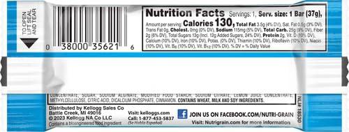 Nutri Grain Nutri Grain Cereal Bars Apple-Cinnamon, 1.3 oz