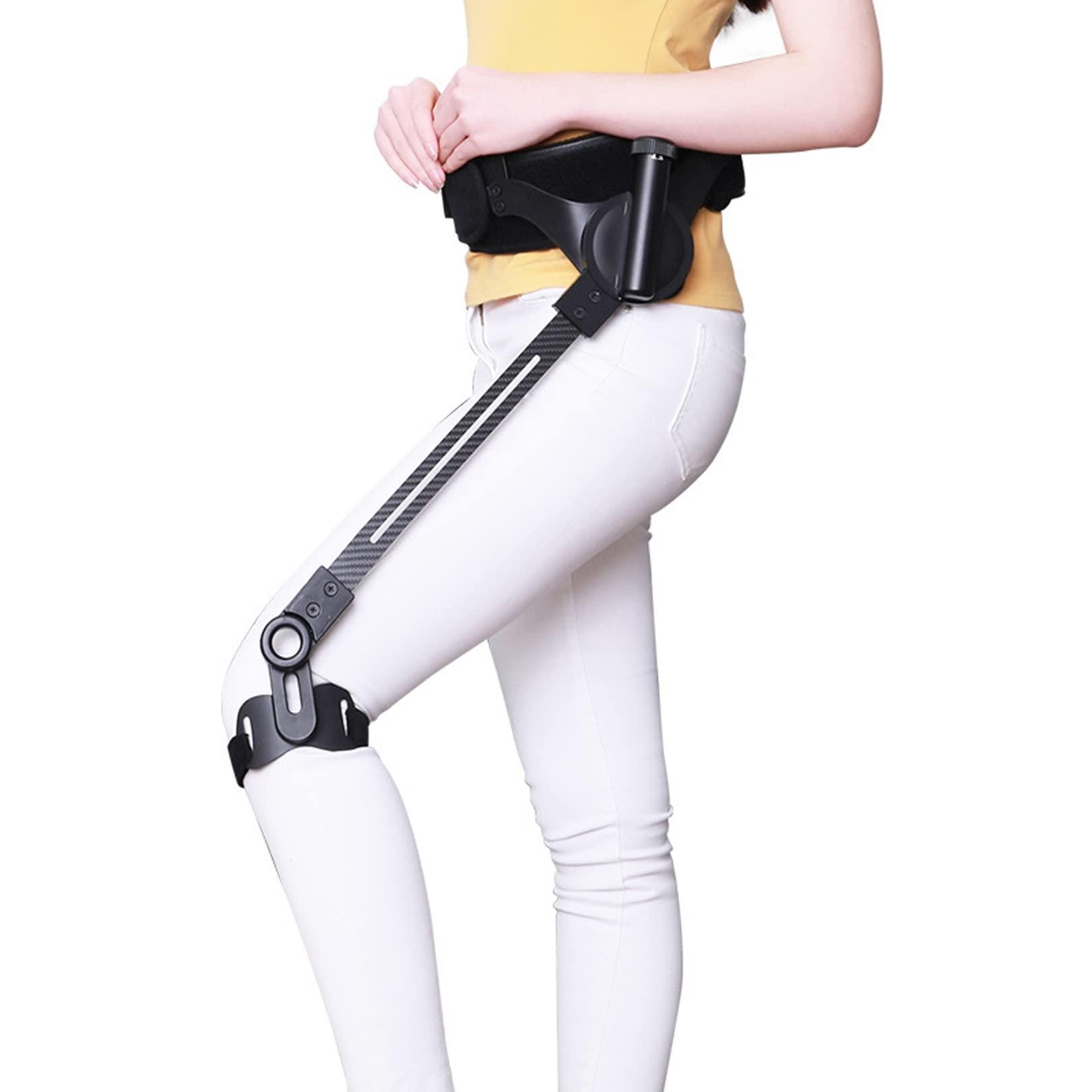 IINCOOY IINCOOY Walking Aid Bionic Body Power Walking Aids Stroke Hemiplegia Walker Lower Limb Rehabilitation Training Leg Walking Training Tool (Color : Right, Size : Large)