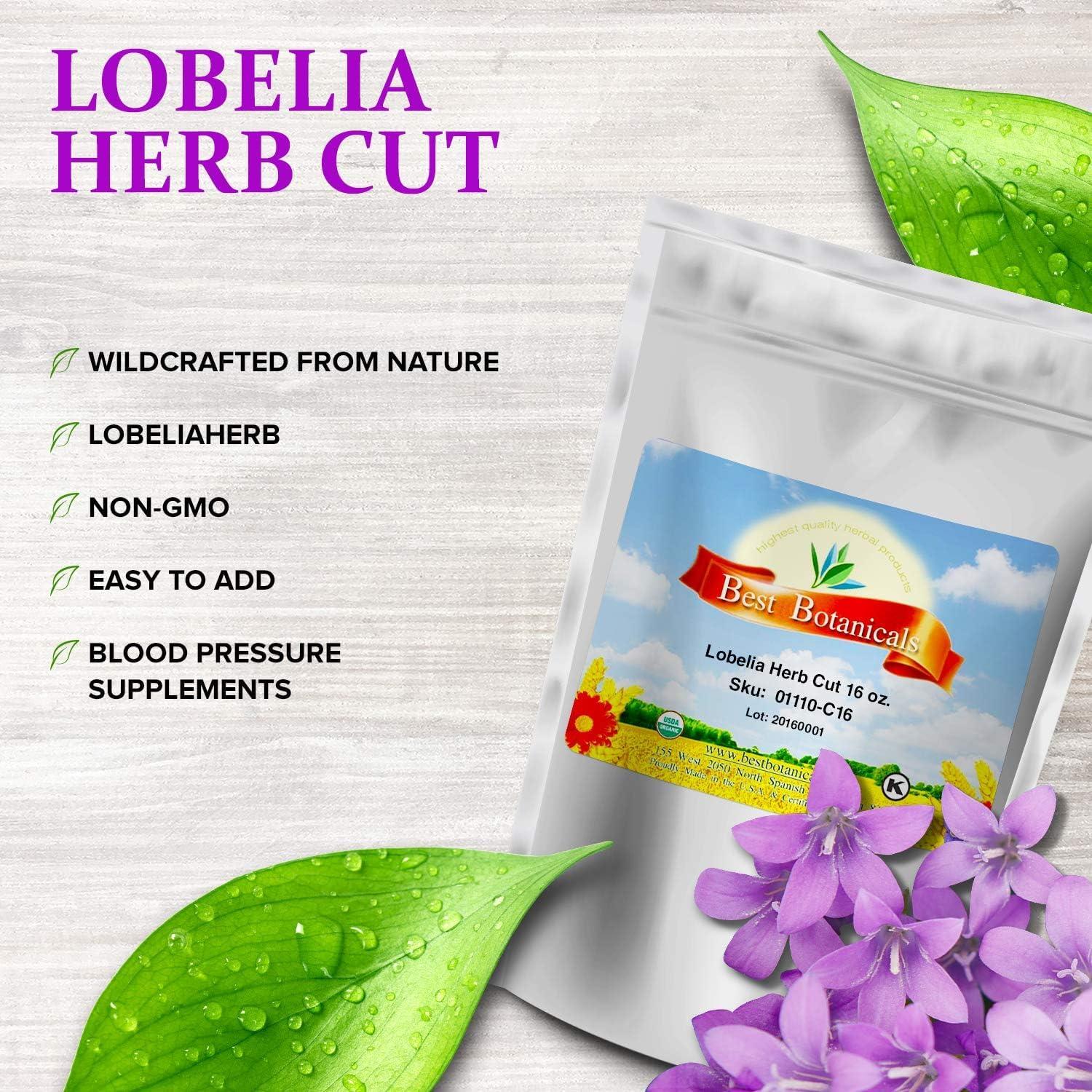 Best Botanicals Best Botanicals Lobelia Herb Cut 16 oz.