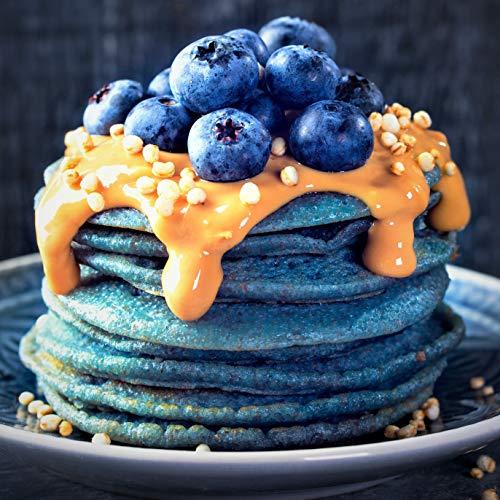 Ellie\'s Best Organic Blue Spirulina Powder - 8oz - Odorless - from Blue Green Algae - Vegan, Non GMO, Gluten-Free, Dairy-Free - USDA Certified Natural Blue Coloring for Smoothies & Protein Drinks