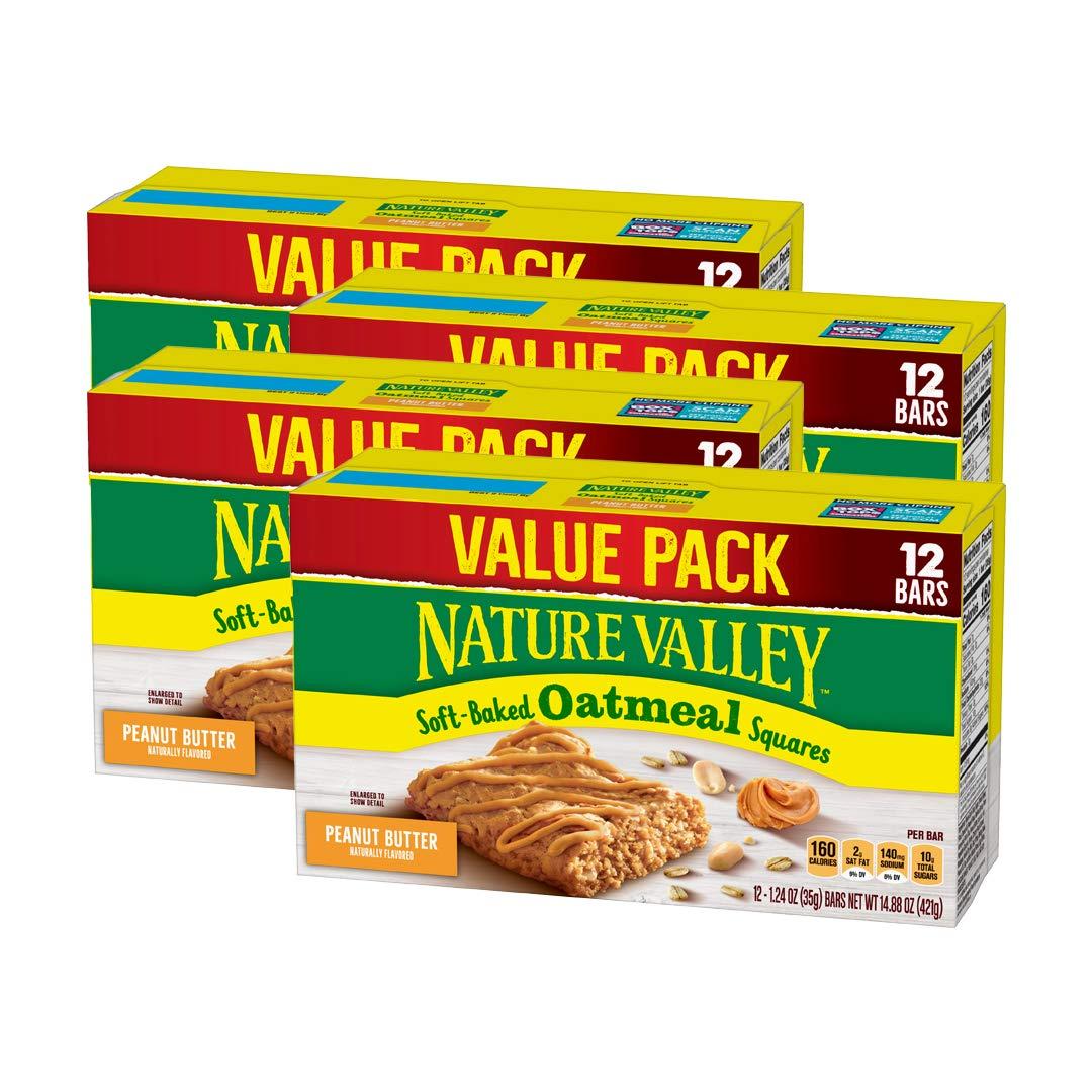 Nature Valley Nature Valley Soft-Baked Oatmeal Squares Peanut Butter, 4Count
