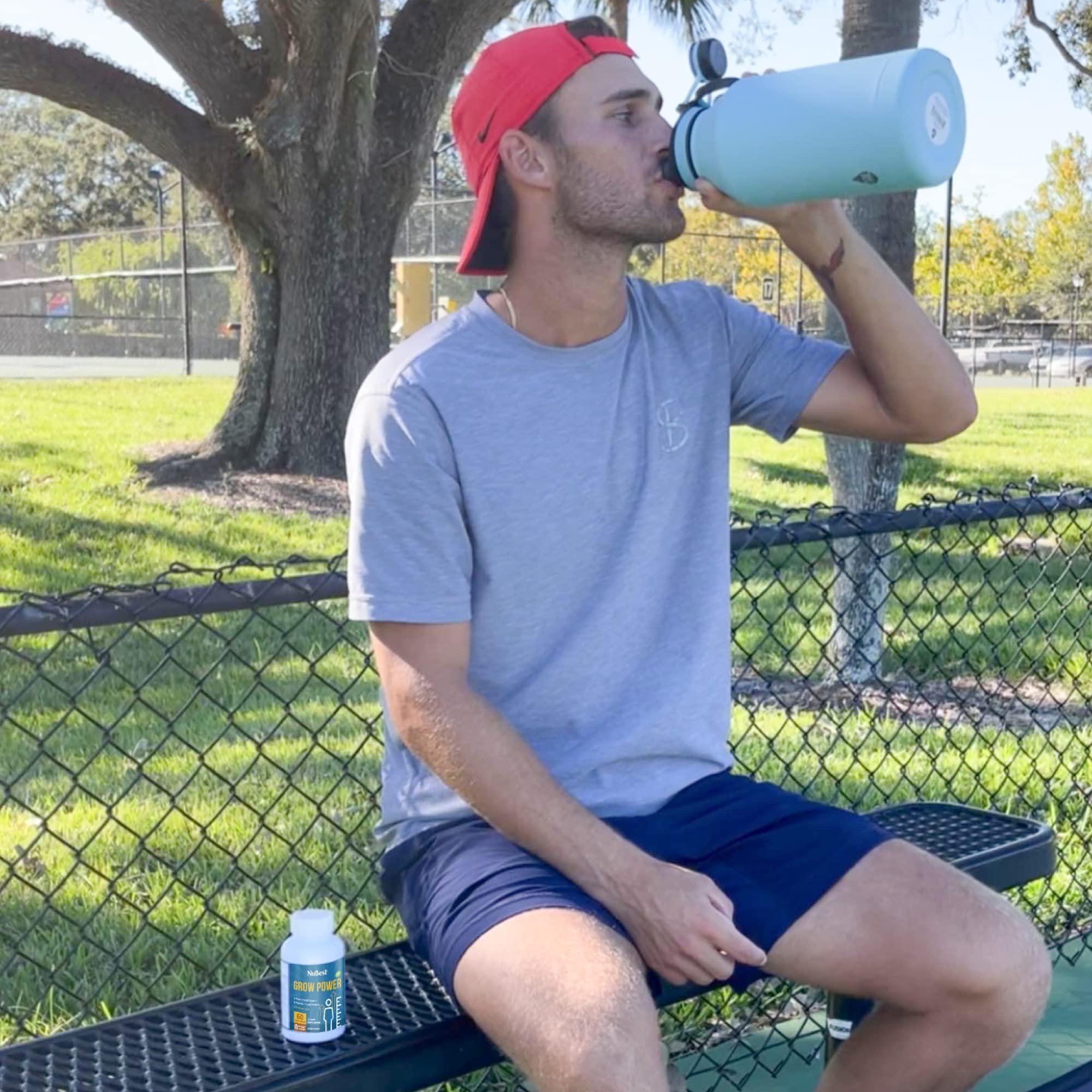 NuBest Grow Power Height Growth - Powerful Height Growth Formula for Children (10+) & Teens - Supports Healthy Height Growth, Overall Health with Calcium, Vitamin D3, Phosphorus, Magnesium & More - 6 Pack