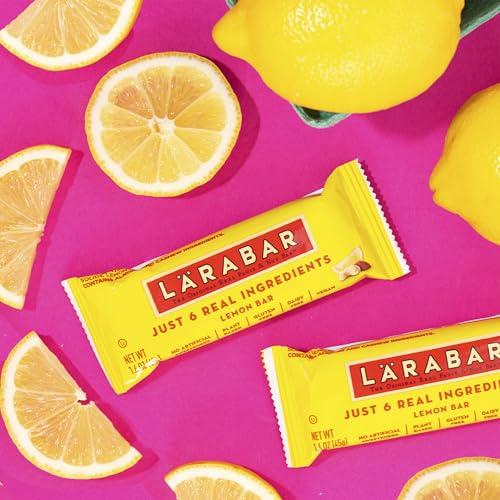 LÄRABAR Larabar Variety Pack, Blueberry Muffin, Lemon Bar, Apple Pie, Fruit & Nut Bars, 18 ct