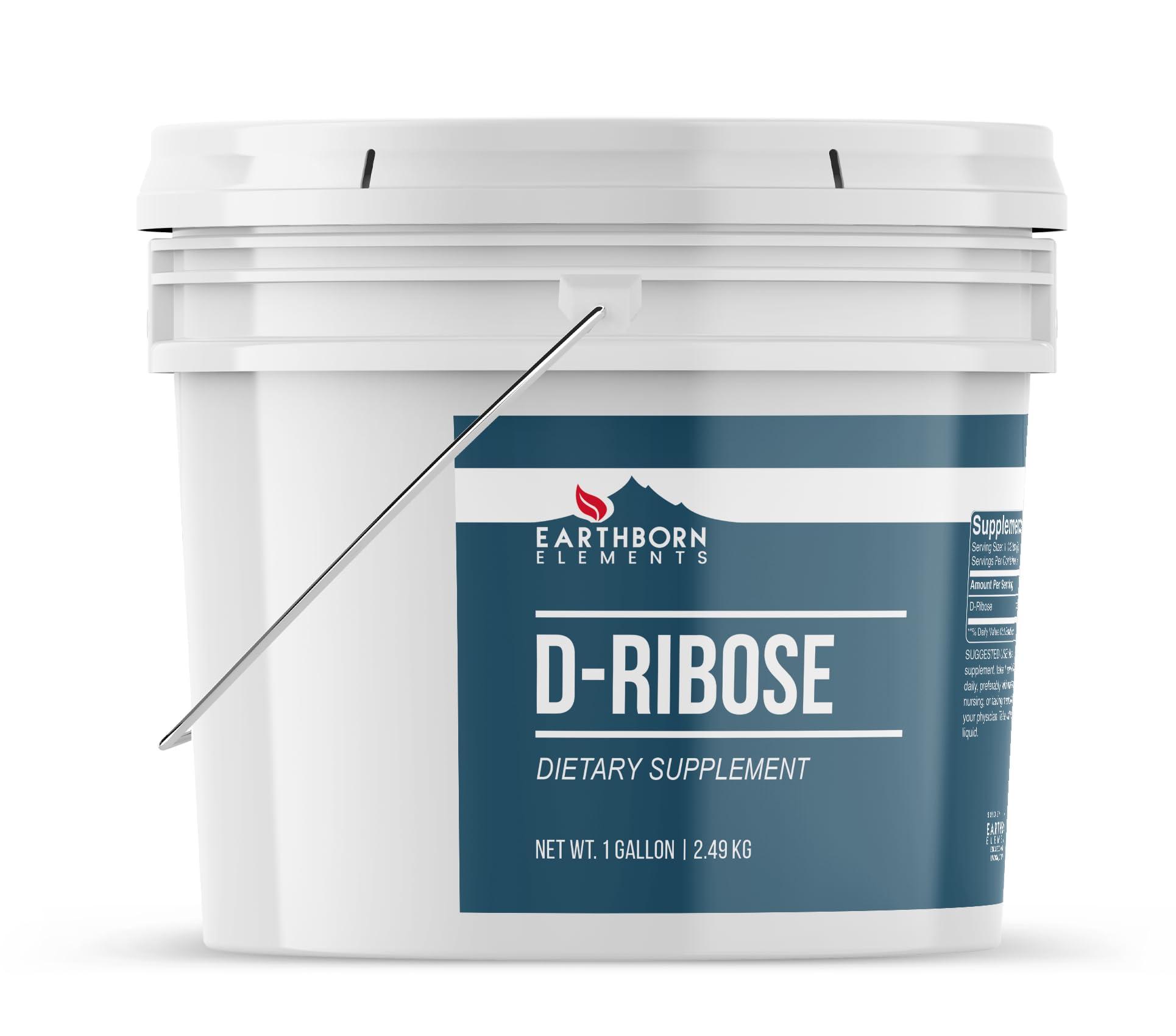 Earthborn Elements Earthborn Elements D-Ribose 1 Gallon, Pure & Undiluted, Dietary Supplement