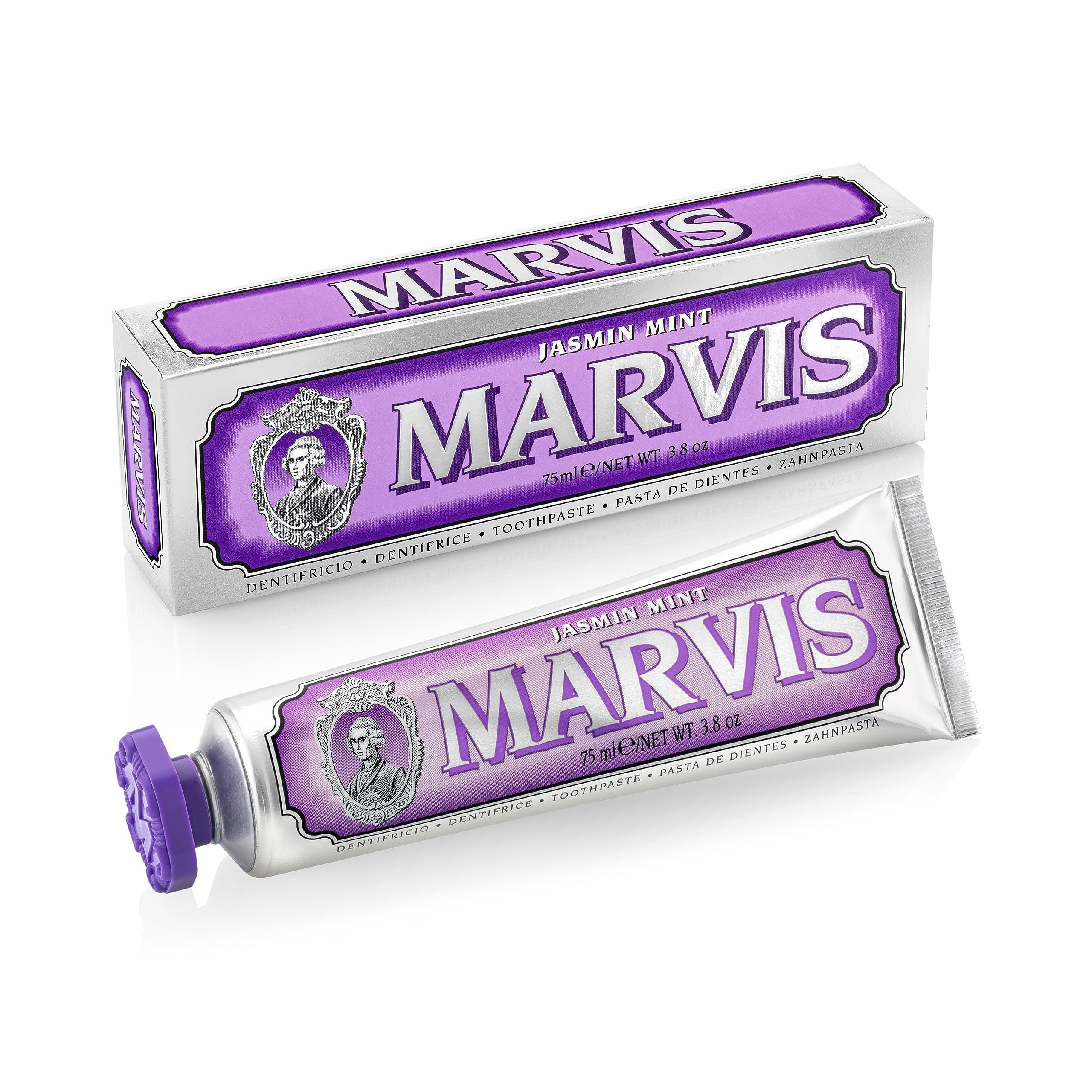 Marvis Marvis Jasmin Mint and Classic Strong Mint Toothpaste Set, 3.8 oz