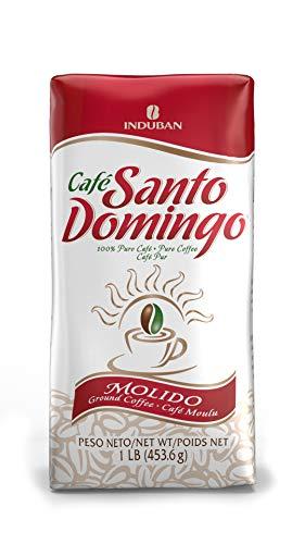 Café Santo Domingo INDUBAN Café Santo Domingo + Induban Gourmet | Ground Coffee - 16 oz Bags Bundle - Products from the Dominican Republic