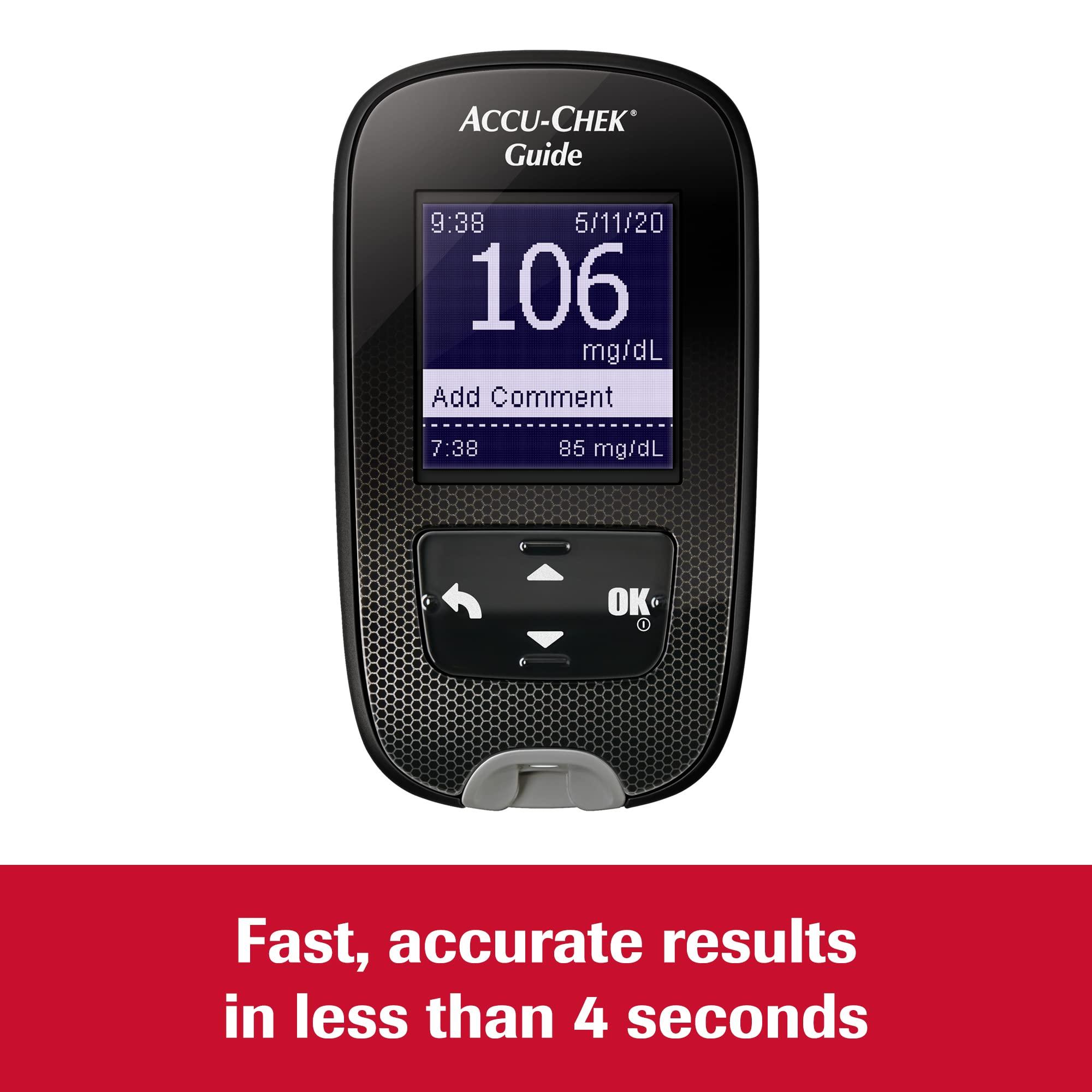 Accu-Chek Accu-Chek Guide Diabetes Meter for Diabetic Blood Glucose Monitoring (Meter Only)