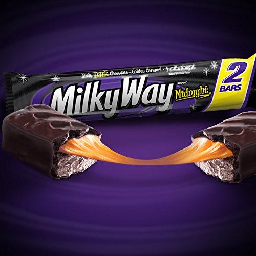 MilkyWay MILKY WAY Midnight Dark Chocolate Sharing Size Candy Bars 2.83-Ounce Bar 24-Count Box