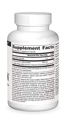 Source Naturals Source Naturals Theracurmin, Supports Healthy Inflammatory Response*, 600 mg - 30 Vegetarian Capsules