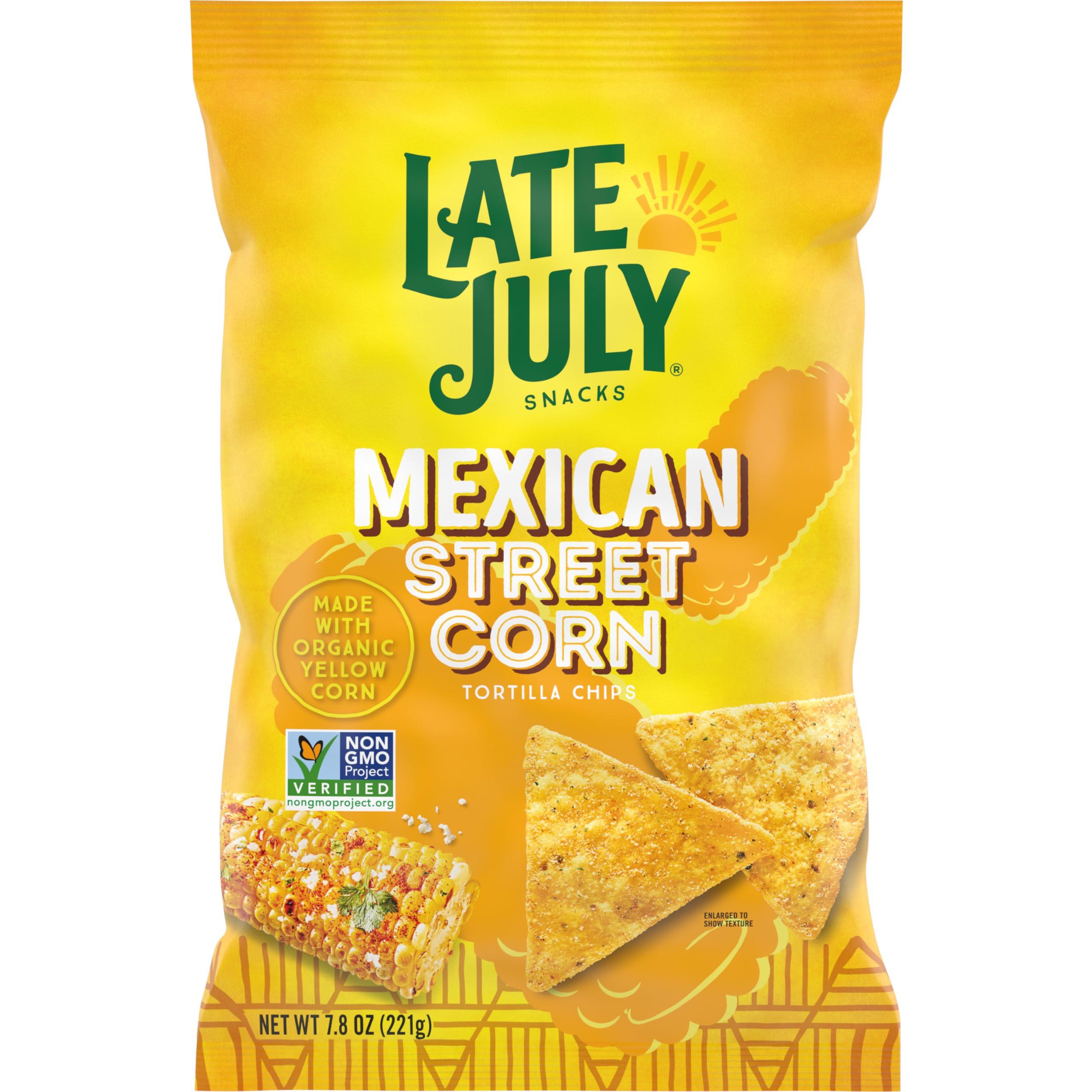 Late July Late July Snacks Mexican Street Corn Tortilla Chips, 7.8 Oz