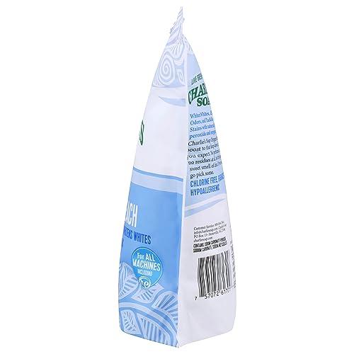 Charlie\'s Soap Charlie\'s Soap Oxygen Bleach (2.64 Lbs., 1 Pack) Non-Chlorine Bleach Alternative Powder Whiten Laundry & Remove Stains Safer for Colors