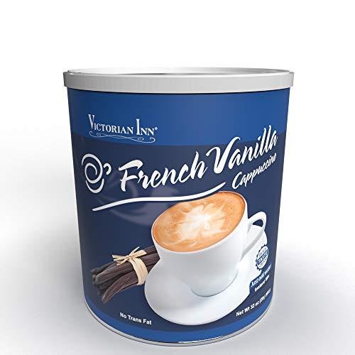 Victorian Inn Victorian Inn Instant Cappuccino, French Vanilla, 32-Ounce Canisters (Pack of 2)