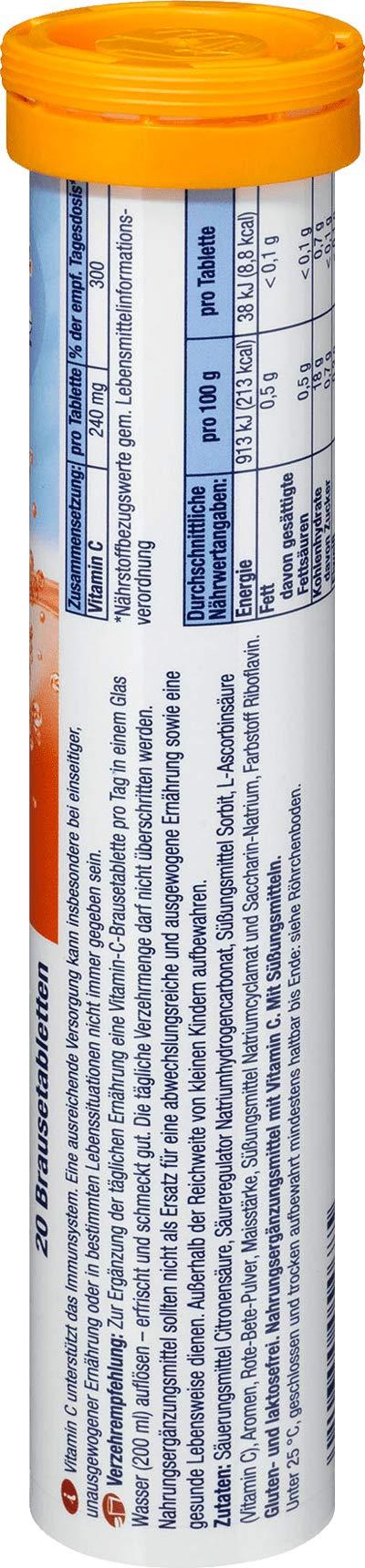 Mivolis Mivolis Vitamin C effervescent Tablets - Dietary Supplements 8 Tubes x 20 pcs | Germany