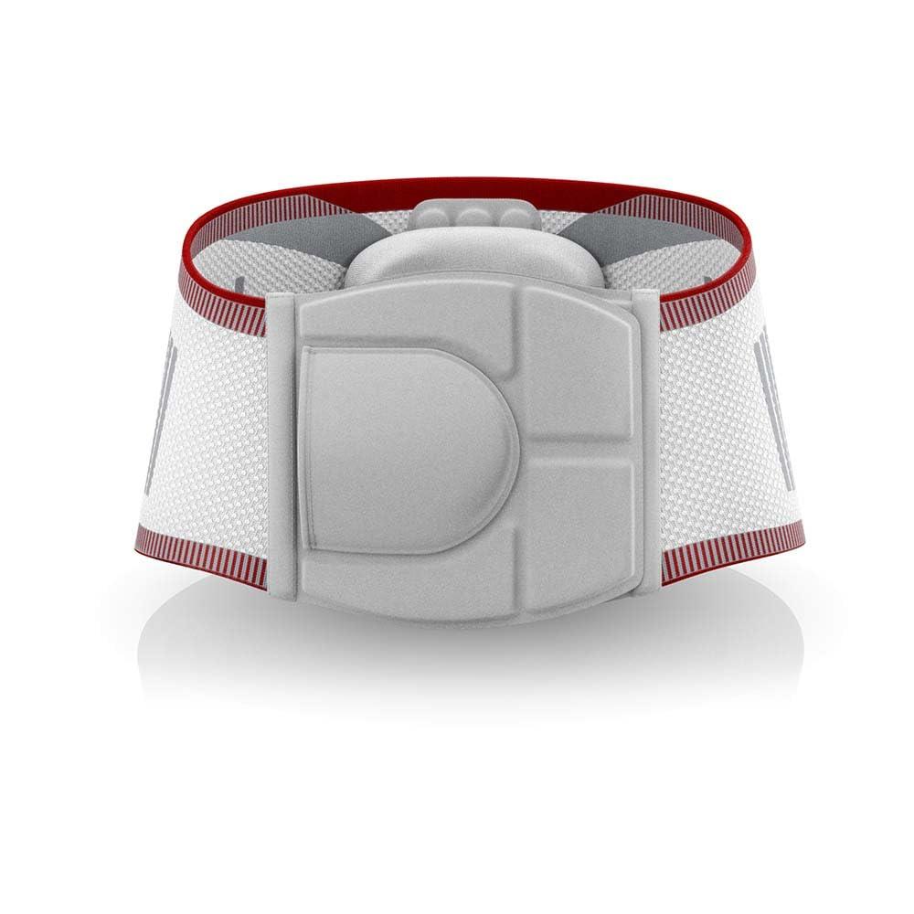 Actimove Actimove Professional LumbaMotion Back Support with Pressure Pad for Women | Lumbar Sacral Support Belt for Lumbar Lower Back Support Belt for Sciatica, Herniated Disc, Scoliosis Back Pain Relief | White, Large