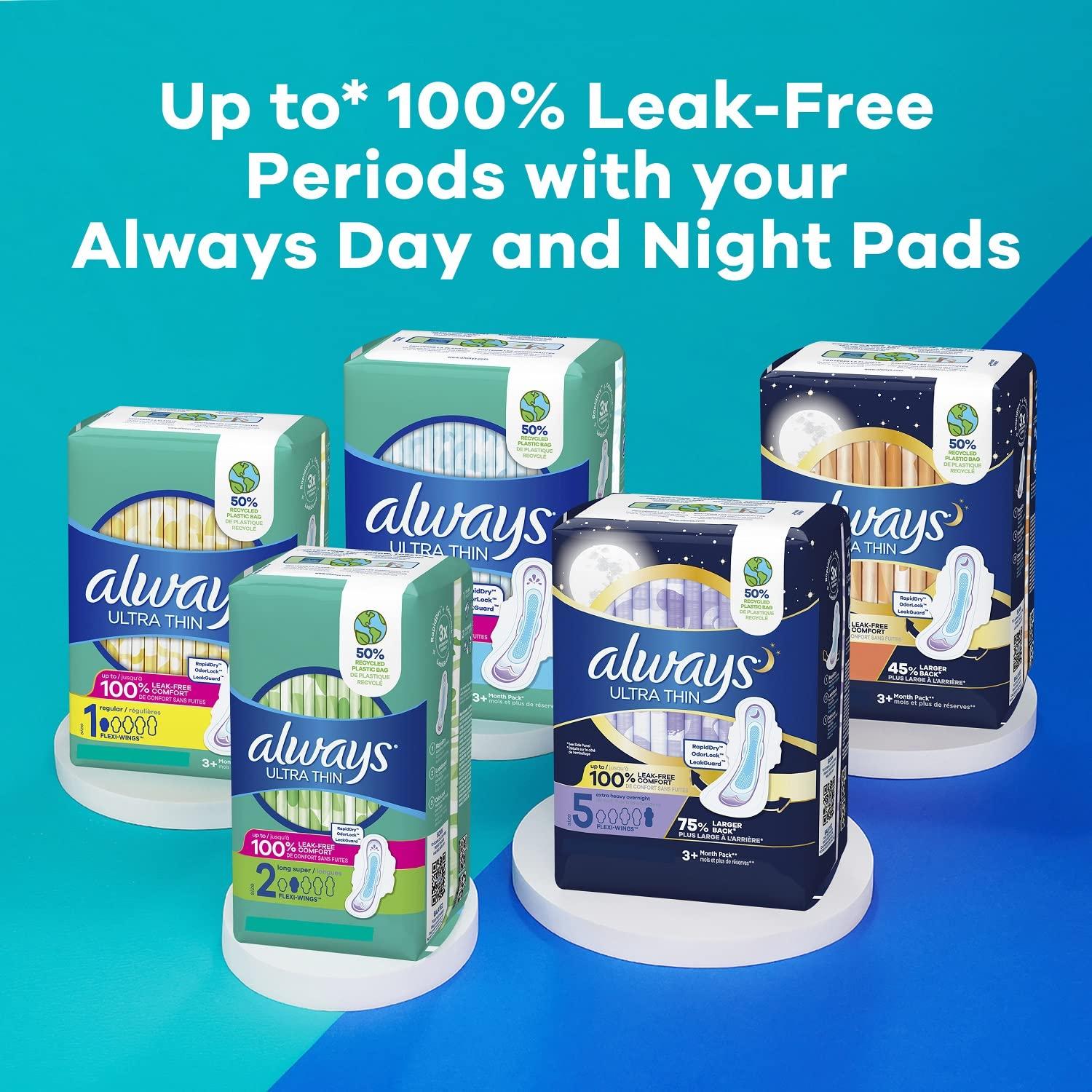 Always Always Pads Super w/Flexi-Wings, Unscented