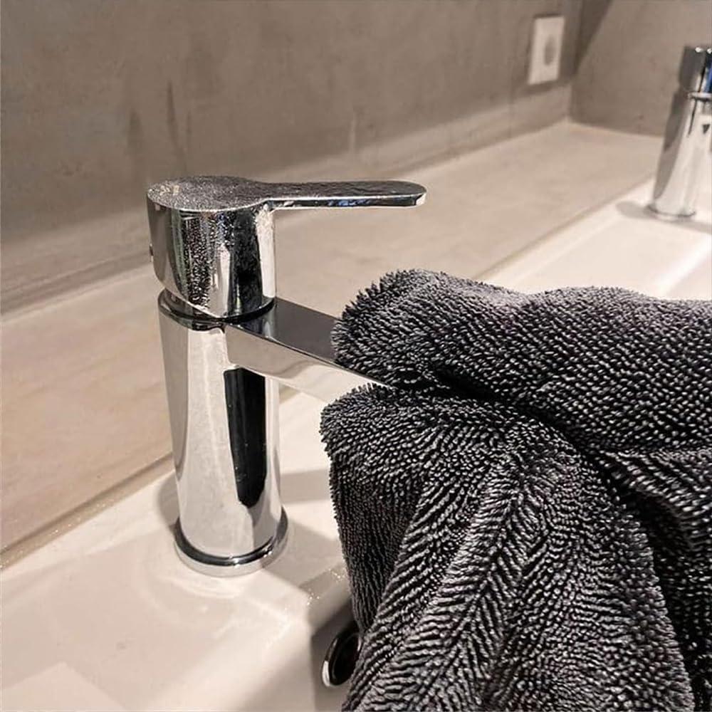 iscentan Magicwipe XXL Bathroom Drying Cloth 40x60cm,Magicwipe Bathroom Drying Cloth,shiny wipes Shower cleaning cloths,Streak free microfiber magic cleaning wipes,Thickened magic cleaning cloth (1PCS,90X160)