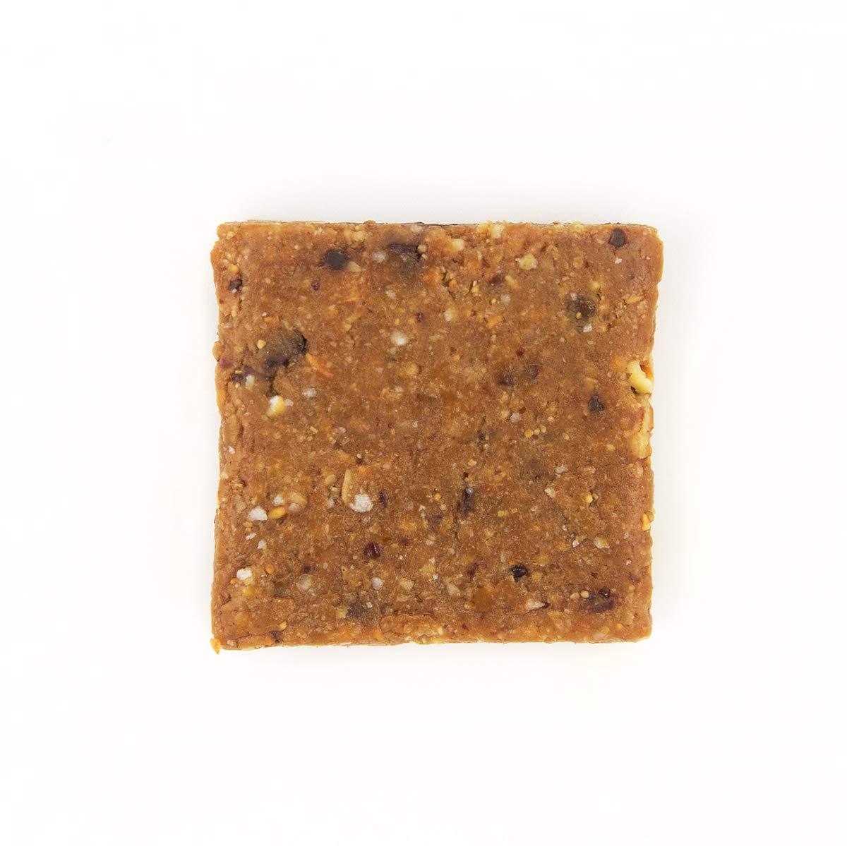 Big Spoon Roasters Big Spoon Roasters Nut Butter Bars Low Carb, High Protein Bars with Non GMO Pea Protein Energy Bars with Peanut & Pecan Butters Gluten Free, Soy Free, Lean Protein Bars 12 Count 1 Case Cherry Pecan