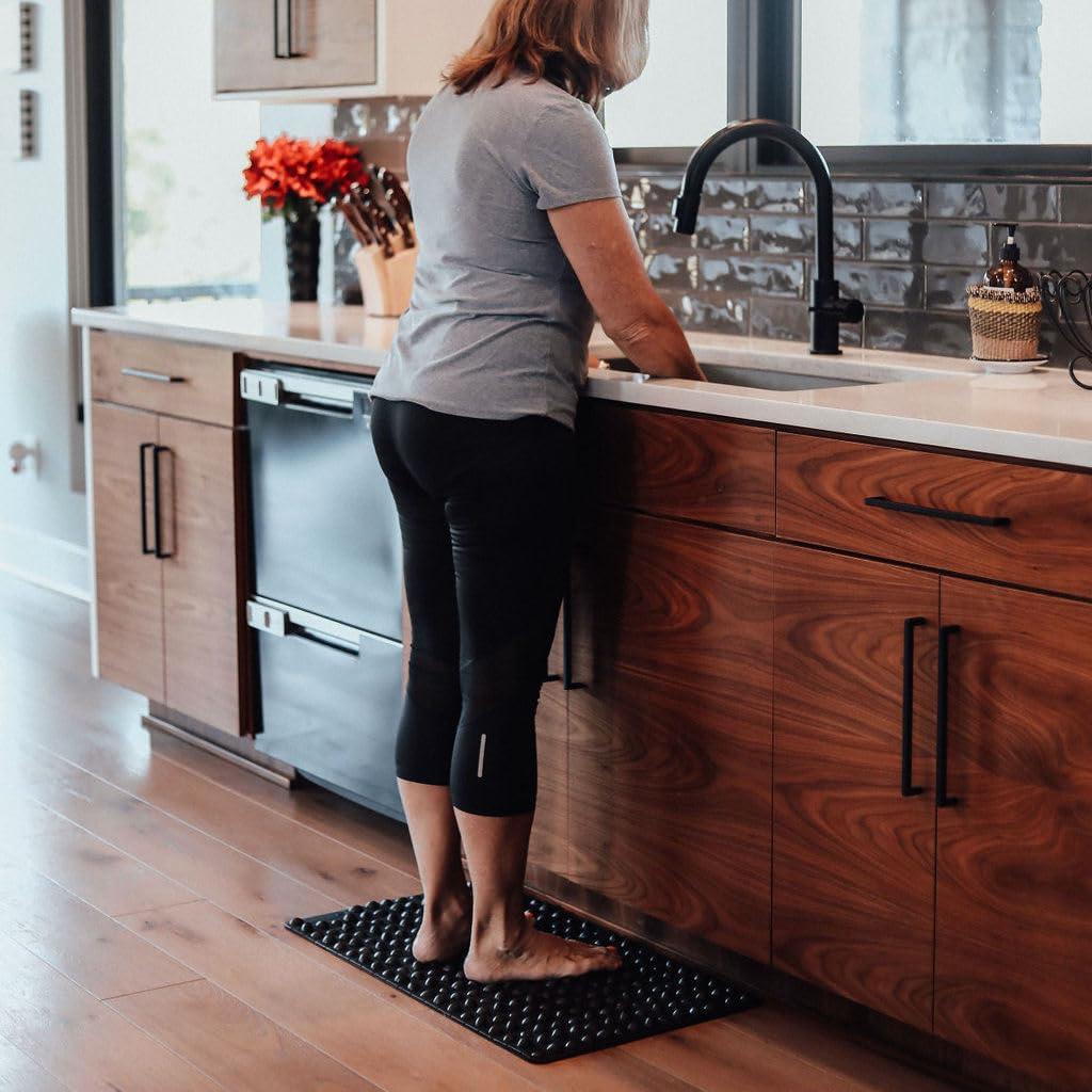 Spacer Mobility Spacer Mobility Rock Mat XL Therapeutic Foot Massage Mat Helps Stimulate Nerve Endings, & Improve Proprioception.