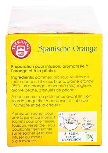 Teekanne 3x Teekanne (Spanische Orange) spanish orange (each box 20 tea bags)