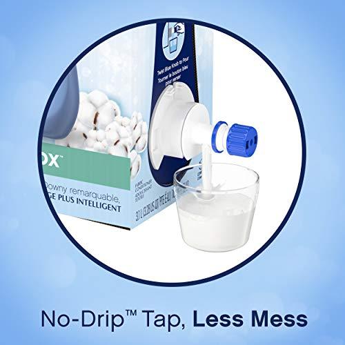 Downy Downy Eco-box Ultra Concentrated Liquid Fabric Conditioner (fabric Softener), Cool Cotton, 180 Loads, 105 Fl Oz