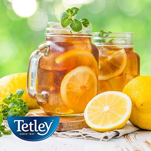 Tetley Tetley Black Tea, Decaffeinated Iced Tea Blend, Family Size, 24 Count (Pack of 6) - Packaging May Vary