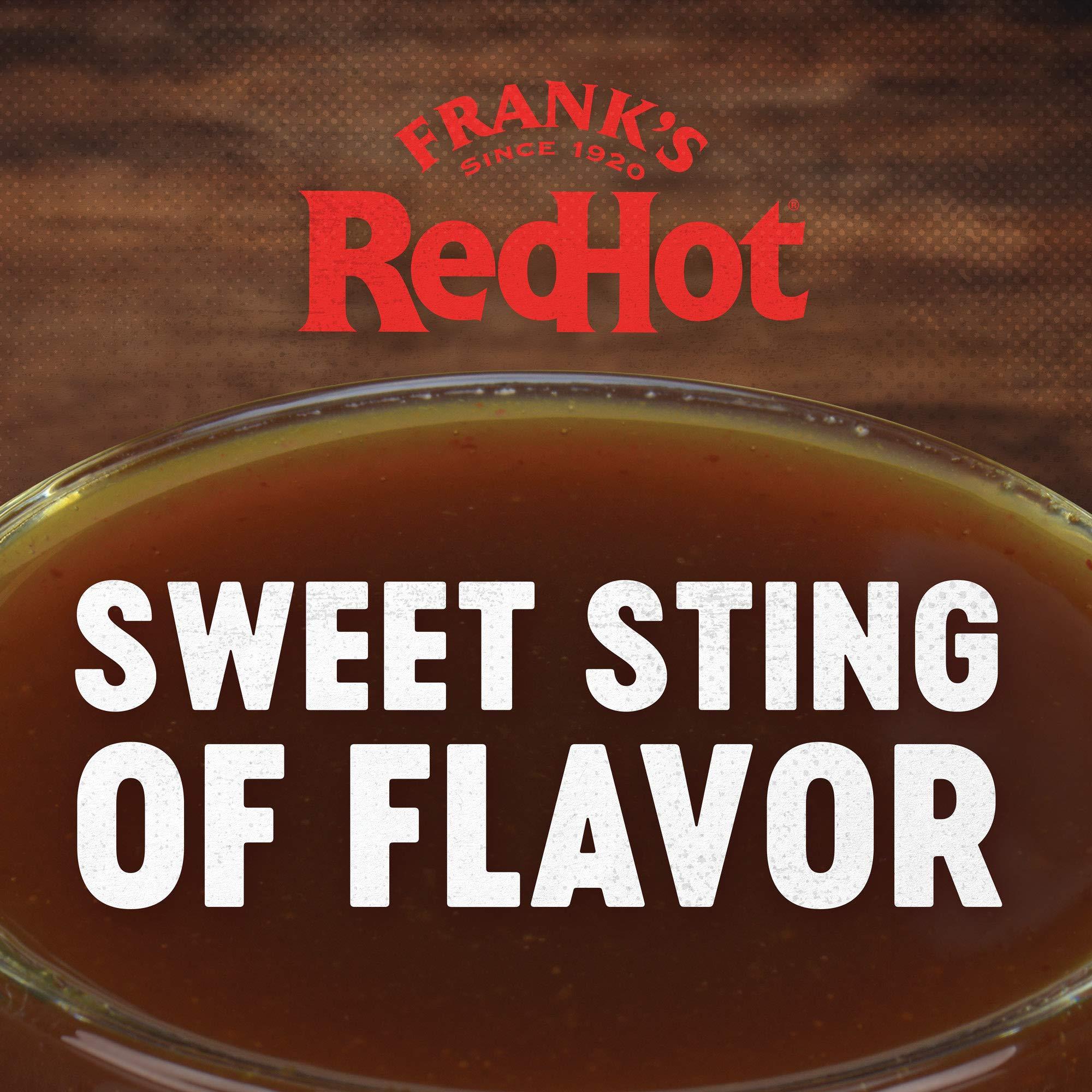 Frank's RedHot Frank\'s RedHot Stingin\' Honey Garlic Sauce, 1 gal (Pack of 2) - Two Gallon Bulk Containers of Stingin\' Honey Garlic Sauce for Entrees, Sides, Veggies, Wings, Bar Bites, and Dipping Sauces