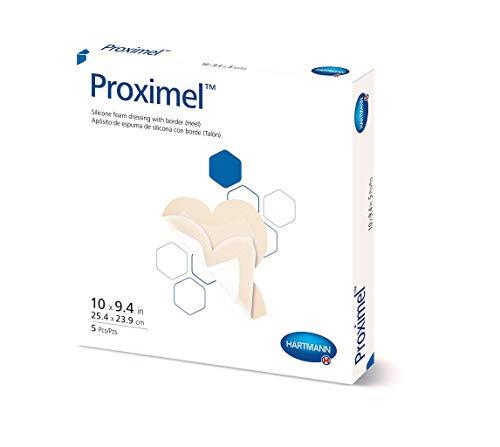 Hartmann Hartmann 14800000 Proximel Silicone Foam Dressing with Border, Heel (Pack of 5)