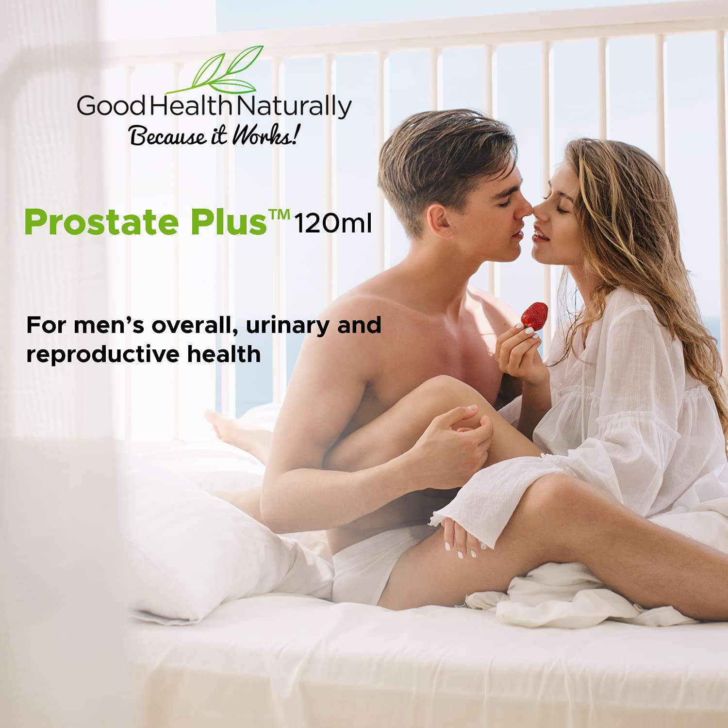 GOOD HEALTH NATURALLY BECAUSE IT WORKS! Prostate Plus+ - Prostate Support | 120 Capsues - Good Health Naturally