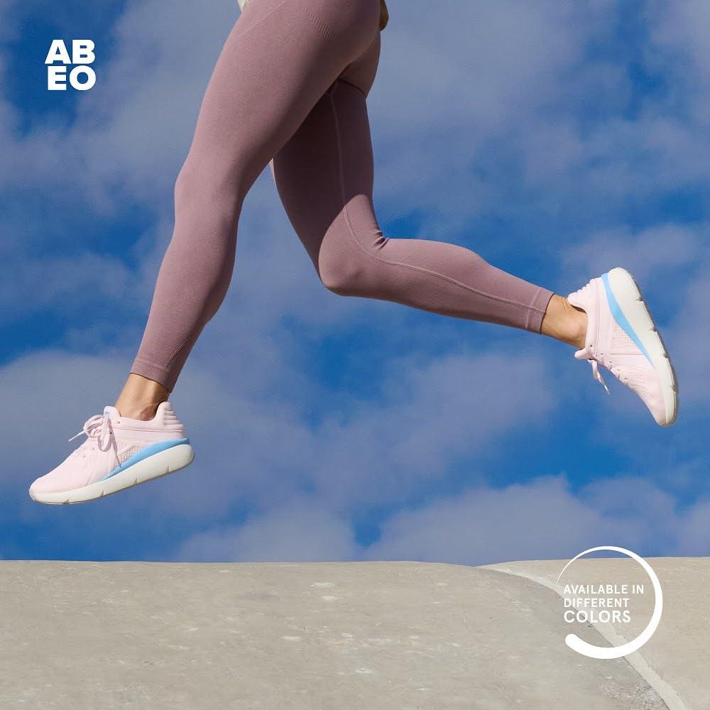 ABEO ABEO MXV Shift Womens Metatarsal Footbed Walking Shoes | Ideal for Metatarsalgia | Ball of Foot Pain Relief | Removable Orthotic Metatarsal Pad Bright White 10 Medium