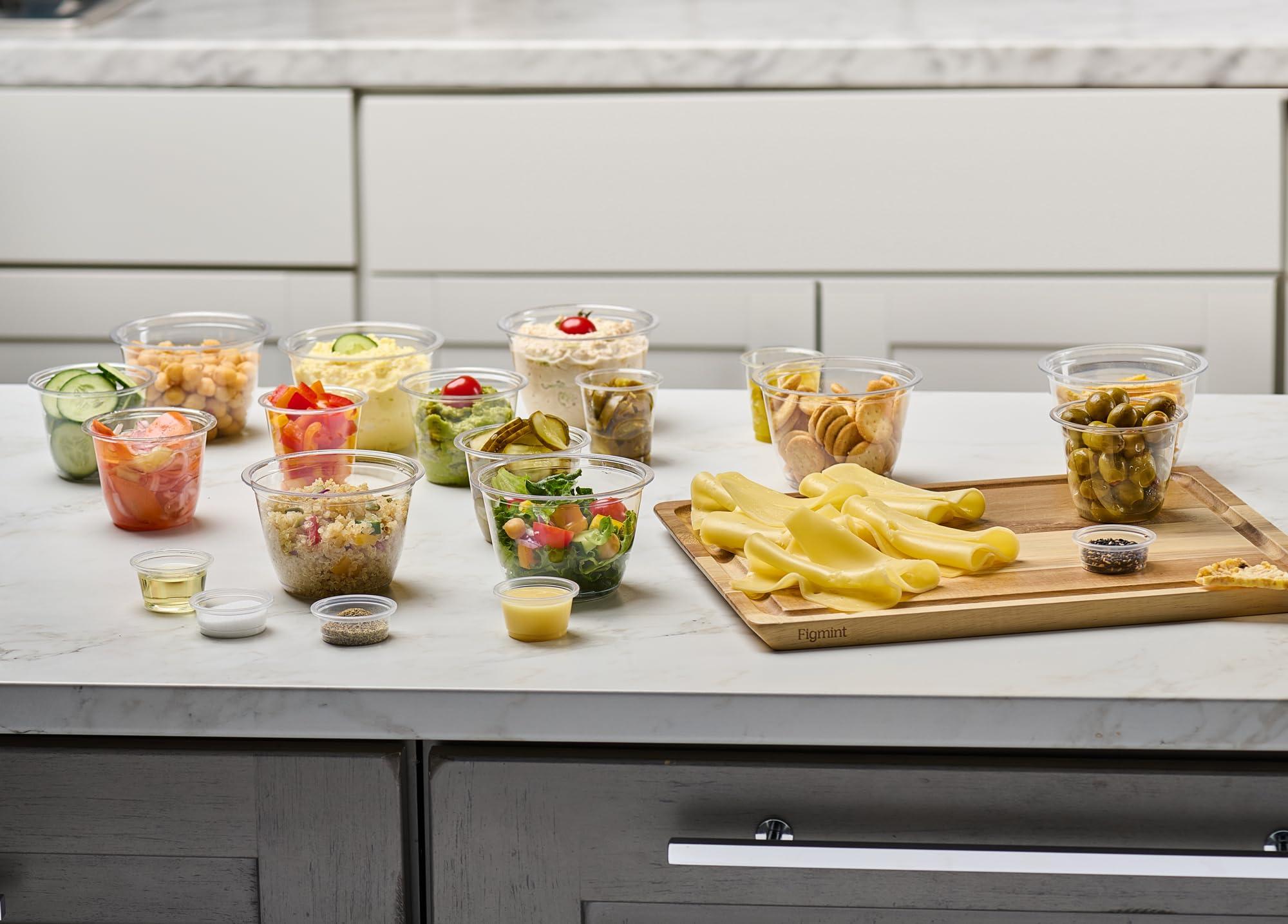 PATCHKE PATCHKE [2 OZ - 600 Pack] Plastic Shot Glasses Disposable mini Jello Shot Party Tumblers For Condiments samples (bulk Pack - 600 Cups)