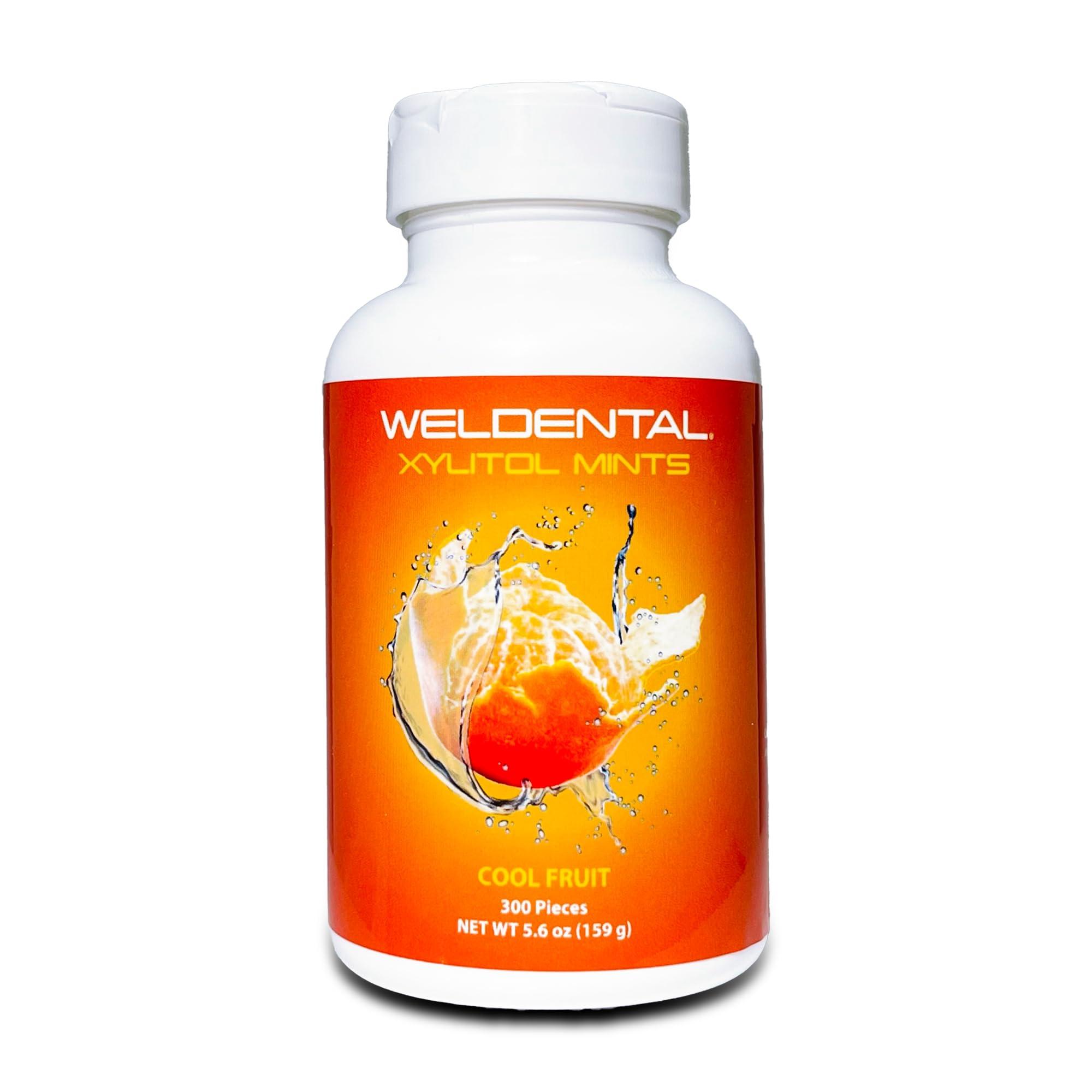 WELdental Weldental Xylitol Mints 300 Count Cool Fruit