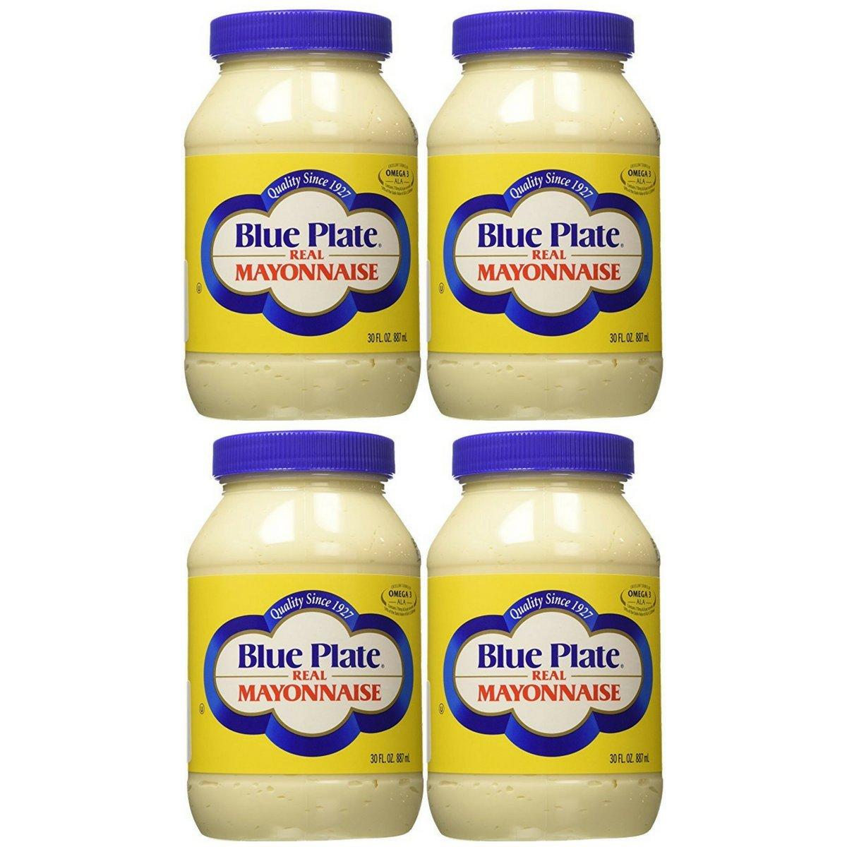 Blue Plate Mayonnaise Blue Plate Real Mayonnaise, 30 Ounce (4 Pack)