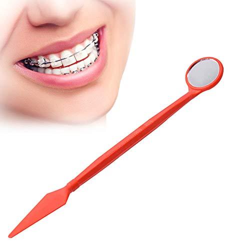 Angzhili Angzhili Portable Orthodontic Toothbrush Kit for Orthodontic Patient Orthodontic Care Kit for Braces Interdental Brush Dental Wax Dental Floss Toothbrush Box Oral Care Kit Dental Travel Kit(Red)